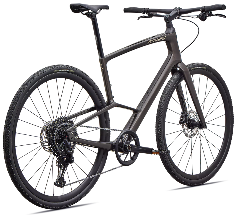 2027 Specialized Sirrus X 5. 0 Carbon Hybrid Bicycle in Gloss Warm Smoke-2