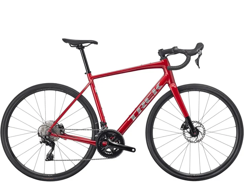 2027 Trek Domane AL 4 Endurance Road Bike in Fury Red