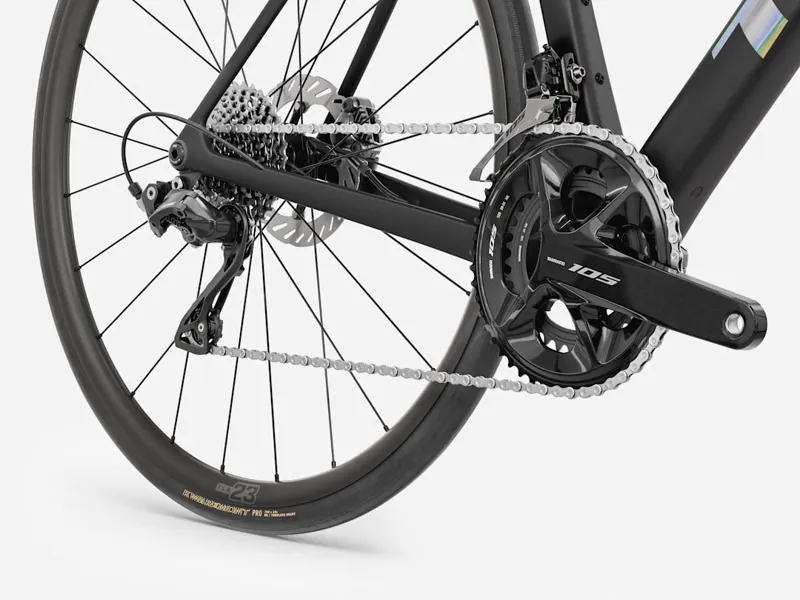 2027 Trek Domane SL 5 Endurance Road Bike in Matte Deep Smoke-4