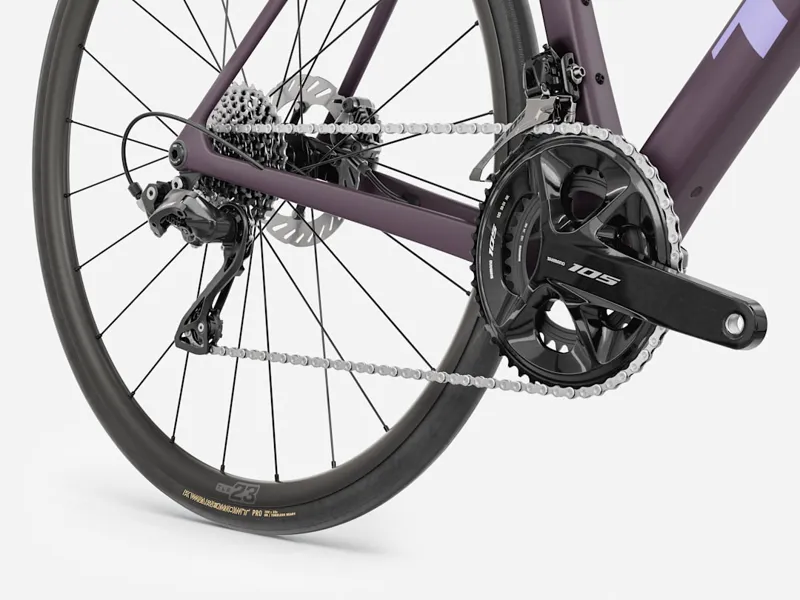 2027 Trek Domane SL 5 Endurance Road Bike in Nightshade-4