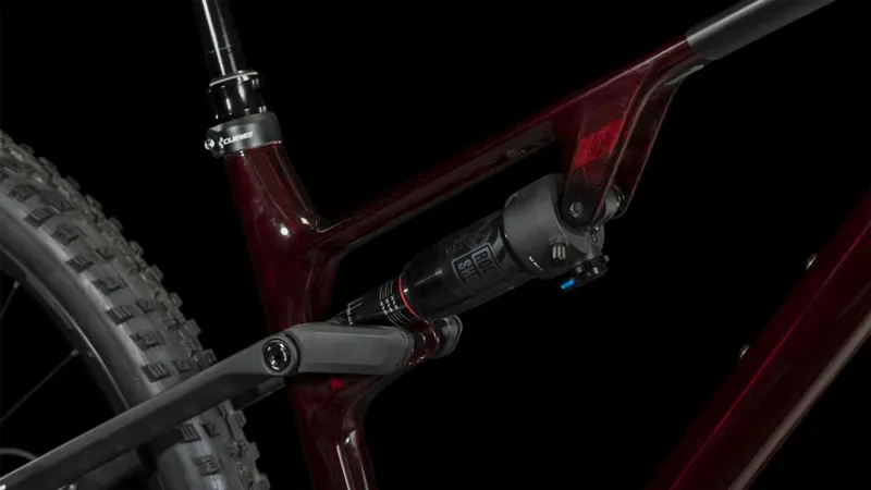 Cube AMS One11 C:68x Pro 29 Mountain Bike in Liquidred Red/Carbon-4