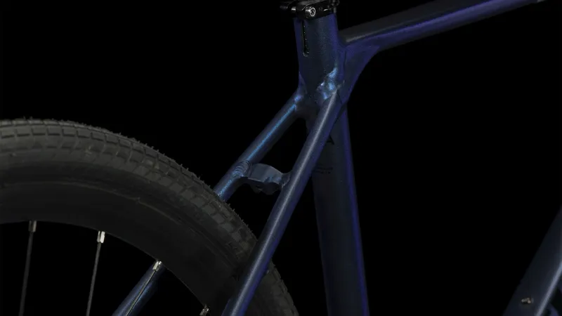 Cube Nulane Flatbar Gravel Bike in Velvet Blue/Black Small-8