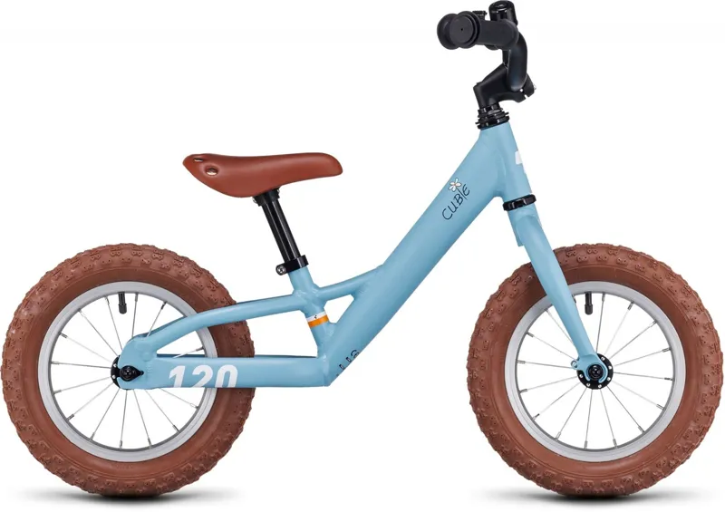 Cube Cubie 120 Walk Kid's Balance Bike in Lightblue/White