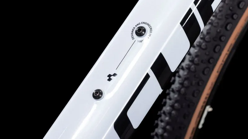 Cube Cross Race c:62 Race Cyclocross Bike in Polar White/Blue-5