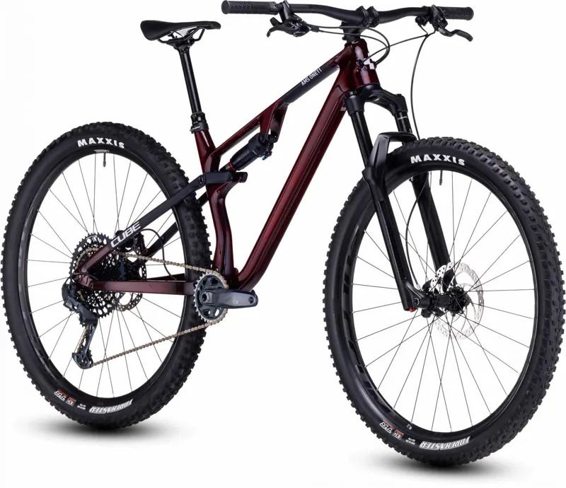 Cube AMS One11 C:68x Pro 29 Mountain Bike in Liquidred Red/Carbon-7