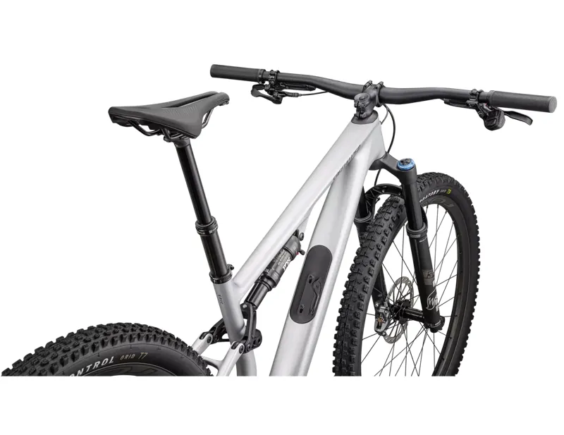 Specialized Epic 8 EVO Expert Downcountry Bike in Silver/Gunmetal-4