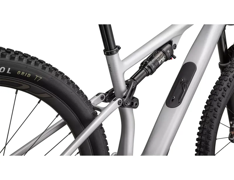 Specialized Epic 8 EVO Expert Downcountry Bike in Silver/Gunmetal-1