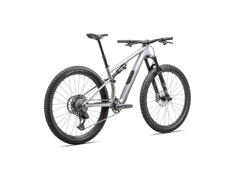 Specialized Epic 8 EVO Expert Downcountry Bike in Silver/Gunmetal-5