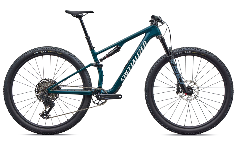 Specialized Epic 8 Comp XC MTB in Gloss Emerald Metallic