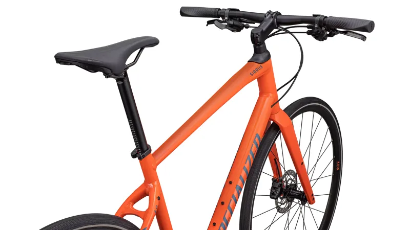 Specialized Sirrus 4.0 Road Bike In Gloss Cactus Bloom/Satin Mystic Blue Reflective-2