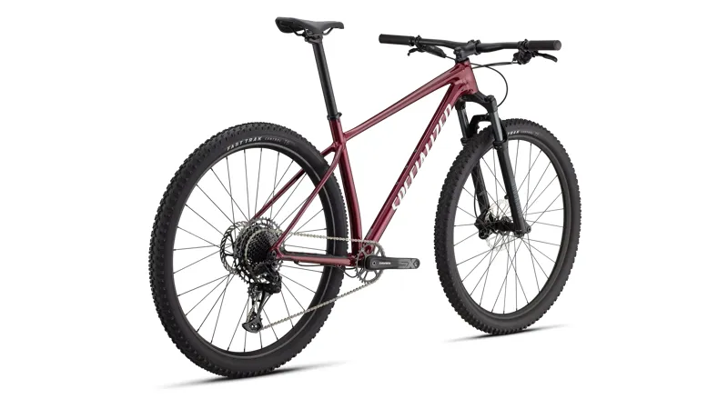 Specialized Chisel Hardtail XC Mountain Bike in Maroon/White-1
