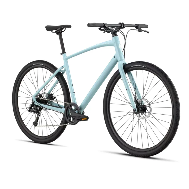 Specialized Sirrus X 1.0 Hybrid Bike In Sea Foam/Dune White-2