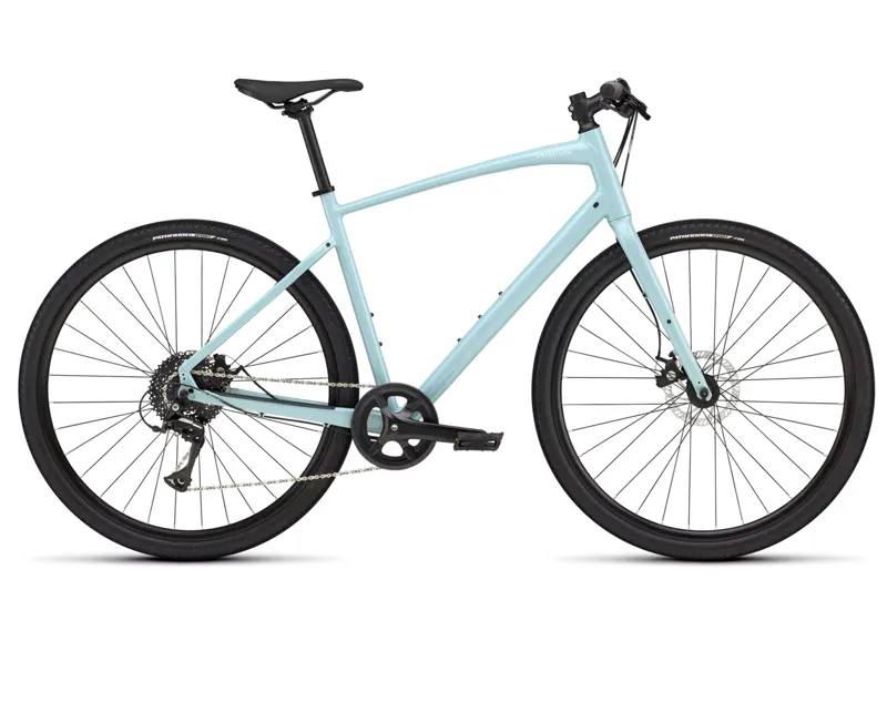 Specialized Sirrus X 1.0 Hybrid Bike In Sea Foam/Dune White