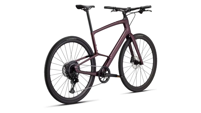 Specialized Sirrus X 5.0 Hybrid Bike in Bordeaux/Burnt Gold Frost-2