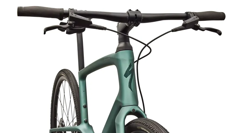 Specialized Sirrus X 6. 0 Hybrid Bike in Gloss Fjord Metallic Green-4