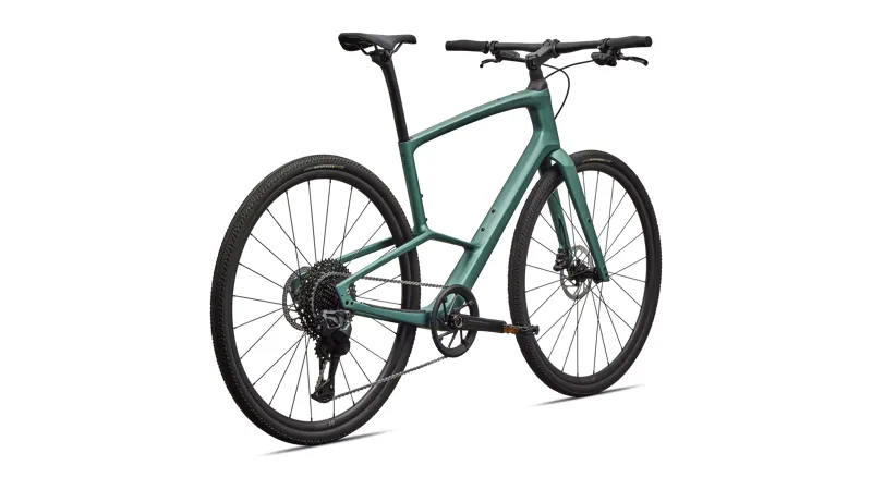 Specialized Sirrus X 6. 0 Hybrid Bike in Gloss Fjord Metallic Green-2