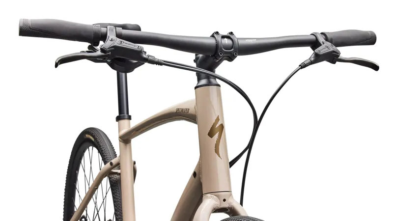 Specialized Sirrus X 3. 0 Hybrid Bike in Gloss Sandstone Metallic-4