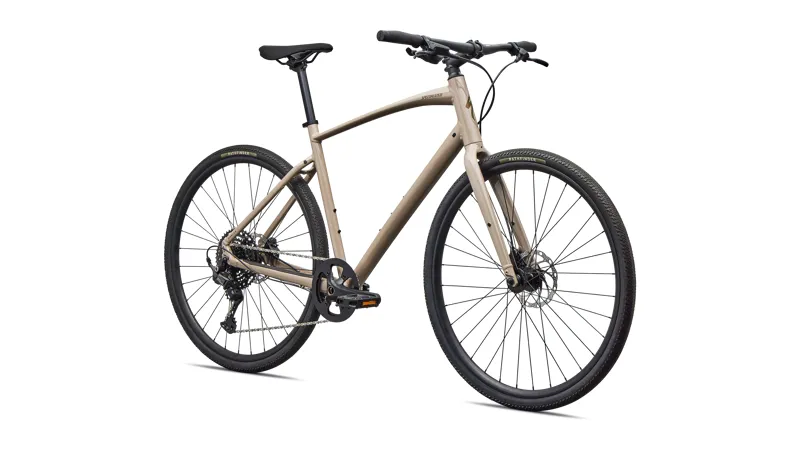 Specialized Sirrus X 3. 0 Hybrid Bike in Gloss Sandstone Metallic-1