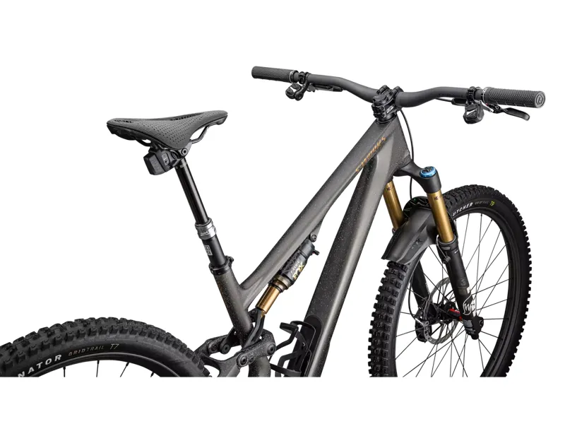 2025 Specialized S-Works Stumpjumper 15 Mountain Bike in Gunmetal/Clay-4