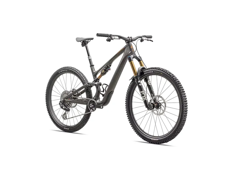 2025 Specialized S-Works Stumpjumper 15 Mountain Bike in Gunmetal/Clay-6