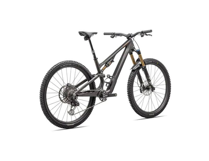 2025 Specialized S-Works Stumpjumper 15 Mountain Bike in Gunmetal/Clay-5