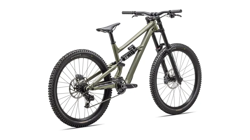 Specialized Status 2 170 MTB in Metallic Spruce/Purple Haze-5