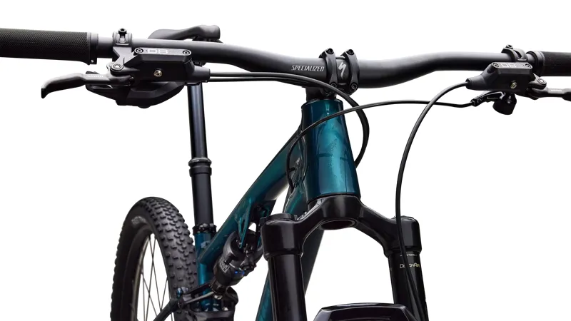 Specialized Chisel Comp Full Suspension Mountain Bike in Gloss Emerald Metallic-4