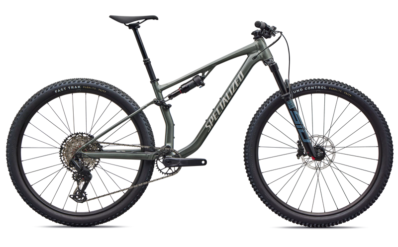 Specialized Chisel Comp XC Mountain Bike in Charcoal Over Silver/Dolomite
