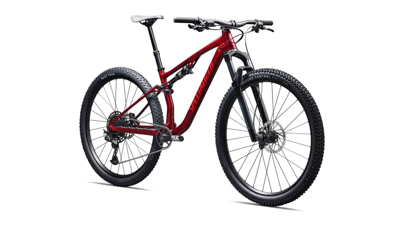 Specialized Chisel Full Suspension Mountain Bike in Gloss Red Sky-1
