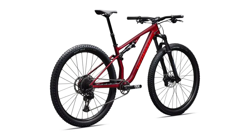 Specialized Chisel Full Suspension Mountain Bike in Gloss Red Sky-2