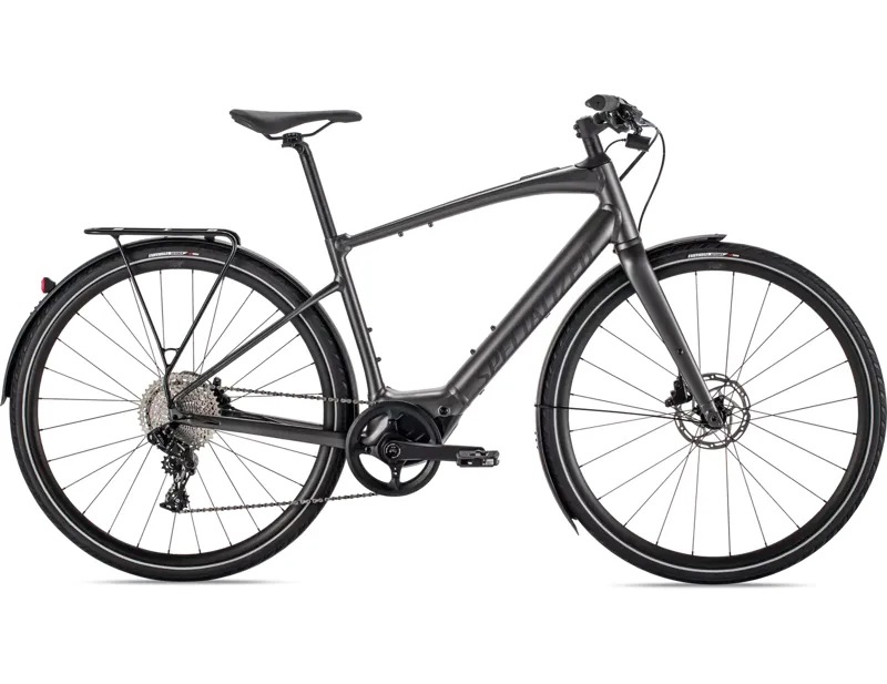 Specialized Turbo Vado SL 4.0 EQ E-Bike In Smoke/Black Reflective
