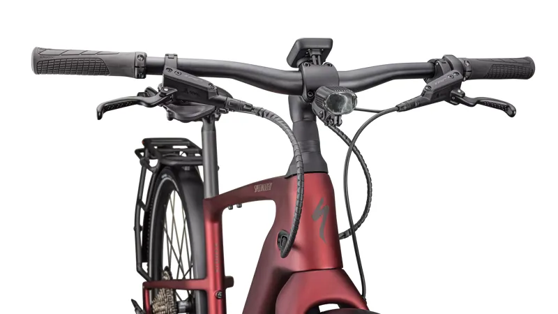 Specialized Turbo Vado SL 2 6.0 EQ Carbon E-City Bike In Satin Red Sky/Red Onyx Frost-3