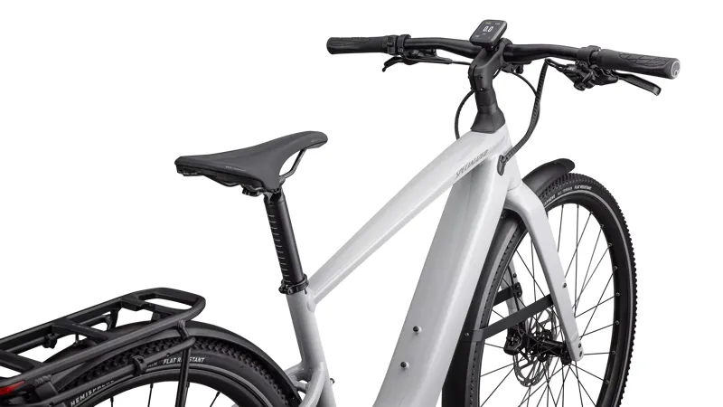 Specialized Turbo Vado SL 2 5.0 eHybrid Bike in Dove Gray/Grey Frost-4
