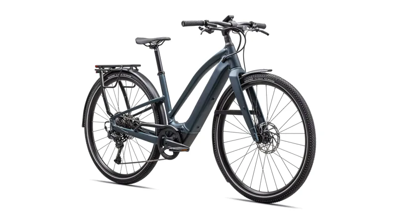 Specialized Turbo Vado 5.0 Step-Through eHybrid Bike in Satin Deep Lake Metallic-6