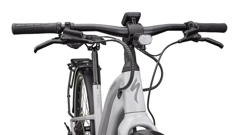 Specialized Turbo Vado 5.0 Step-Through eHybrid Bike in Gloss Dove Gray-3
