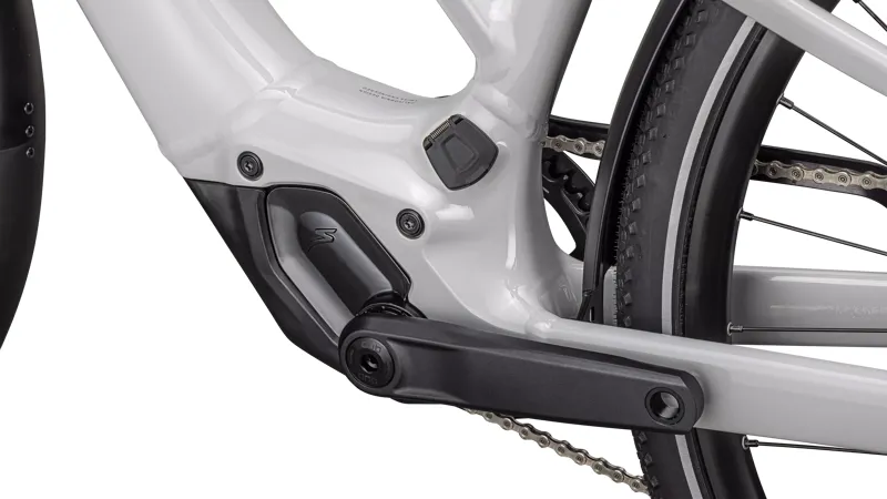 Specialized Turbo Vado 5.0 Step-Through eHybrid Bike in Gloss Dove Gray-1