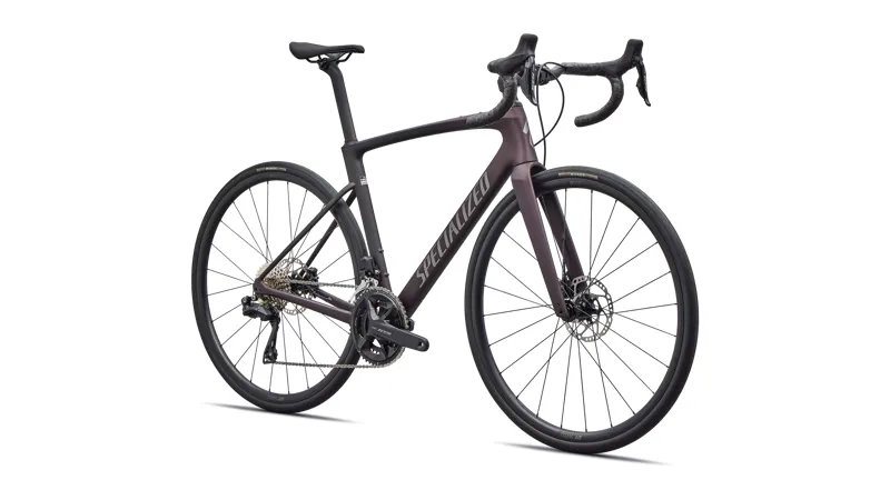 Specialized Roubaix SL8 Comp Shimano 105 Di2 Road Bike in Satin Solidity Metallic-1