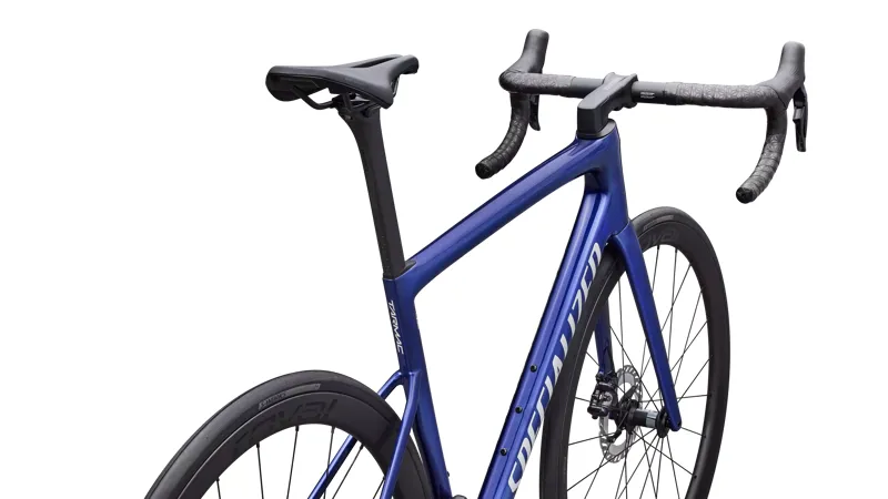 Specialized Tarmac SL8 Expert - Shimano Ultegra Di2 Gloss Blue Majesty Metallic -3