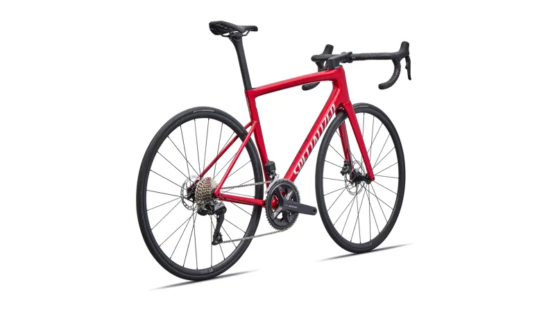 Specialized Tarmac SL8 Comp - Shimano 105 Di2 Road Bike in Gloss Red Tint-2
