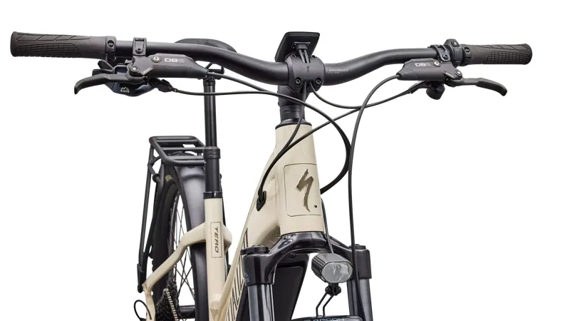 Specialized Turbo Tero 5.0 EQ Step- Through in White Mountains-4