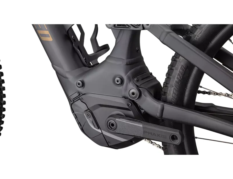 Specialized Turbo Levo Comp Alloy E-Mountain Bike In Satin Midnight Shadow/Harvest Gold Metallic-2