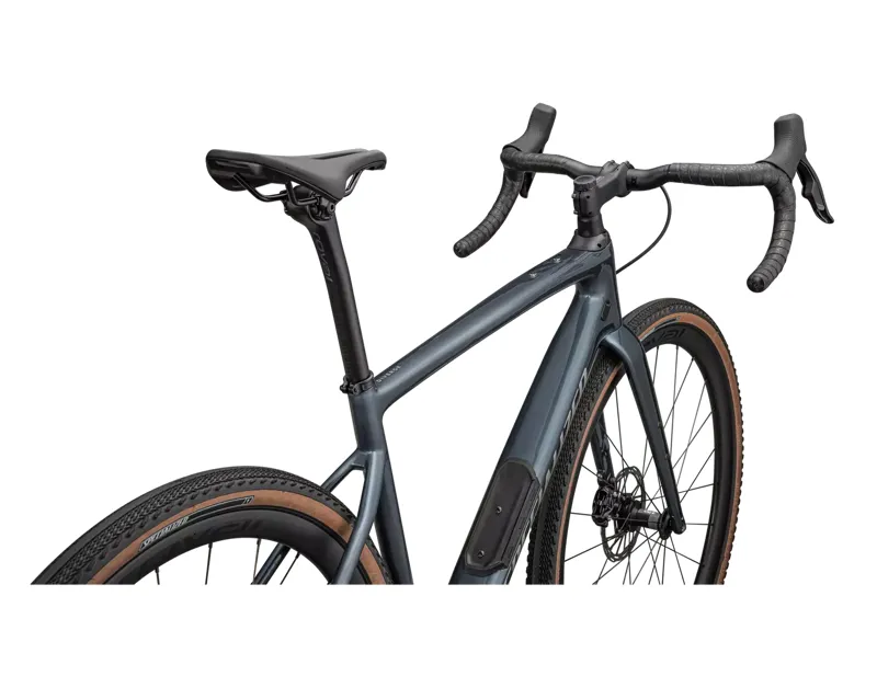 Specialized Diverge Expert Carbon Gravel Bike In Cast Blue Metallic/Silver Dust-3