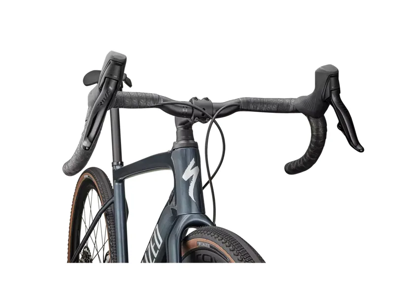 Specialized Diverge Expert Carbon Gravel Bike In Cast Blue Metallic/Silver Dust-2