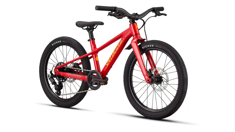 Specialized Riprock 20 Kids Bike in Gloss Flored Calsun Orgzst-2