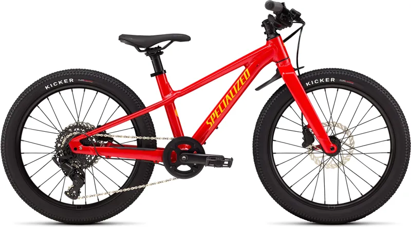Specialized Riprock 20 Kids Bike in Gloss Flored Calsun Orgzst