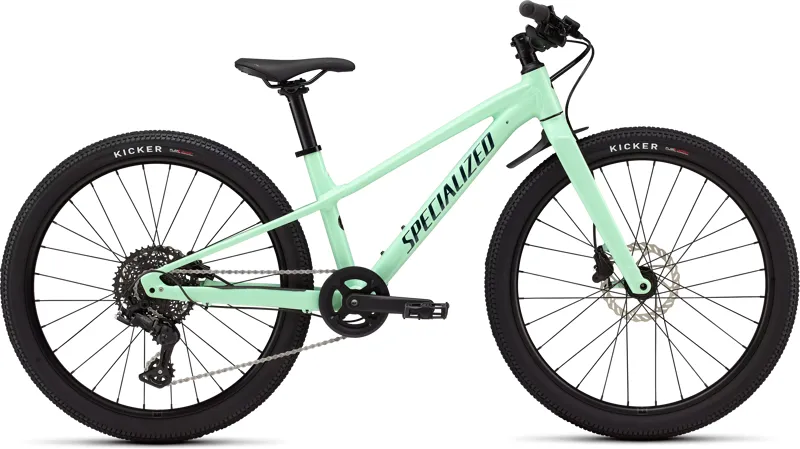 Specialized Riprock 24 Kids Bike in Gloss Oasis / Emerald Metallic