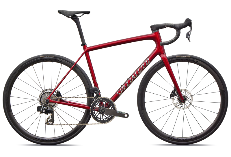 Specialized Aethos 2 Pro 2026 Road Bike - SRAM Force AXS in Gloss Red Sky