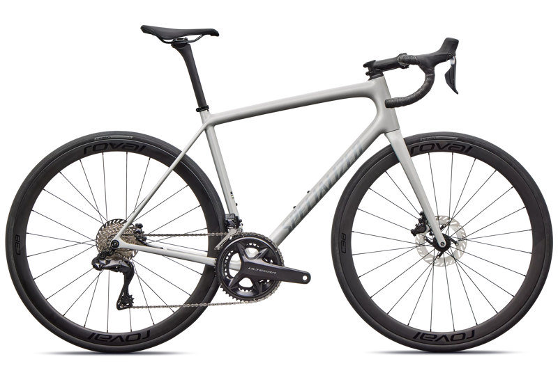 Specialized Aethos 2 Expert 2026 Road Bike - Shimano Ultegra Di2 in Gloss Dolomite Metallic
