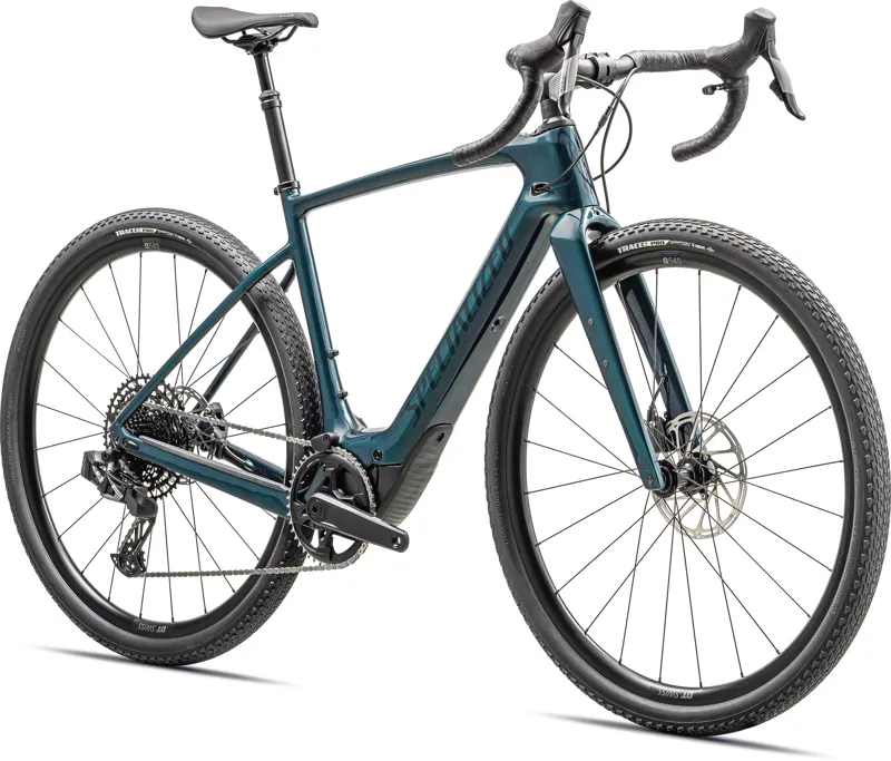 Specialized Turbo Creo 2 Comp E-Road Bike In Metallic Deep Lake/Deep Lake-7