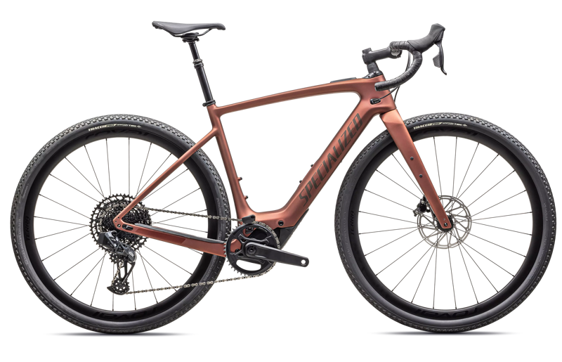 Specialized Turbo Creo 2 Expert E-Road Bike in Satin Copper/Red Pearl/Doppio